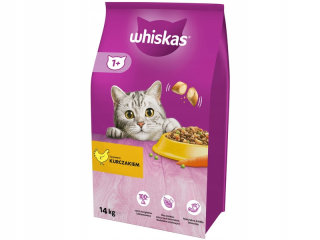 Whiskas Sterilné suché krmivo pre mačky s kuracím mäsom 14 kg